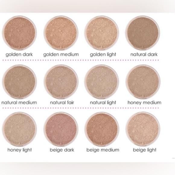 Glominerals loose Powder foundation loose base. Shade beige dark NEW - Picture 8 of 13